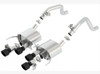 Borla Atak Axleback Exhaust Black Tip for 14-19 C7 Corvette Stingray