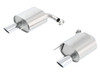 Borla S-Type Axleback Exhaust for 15-19 Mustang Ecoboost - 11889