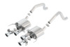 Borla Atak Axleback Exhaust Polished Tip for 15-19 Corvette Z06/ Grand Sport