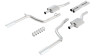 Borla Atak Catback Exhaust Chrome Tip for 05-10 300 / Magnum / Charger SRT8