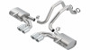 Borla Touring Catback Exhaust for 97-04 Corvette Z06 C5