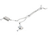 Borla Single Split Rear Exit Touring Catback Exhaust for 14-15 Camaro 3.6L V6