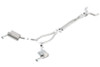 Borla Single Split Rear Exit Touring Catback Exhaust for 14-15 Camaro 3.6L V6