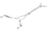 Borla  Single Split Rear Exit S-Type Catback Exhaust for 14-15 Camaro SS 6.2L V8