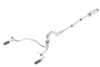 Borla 15-16 Ford F150 3.5L EcoBoost Ext. Cab Black Chrome CB Exhaust ATAK Single Split Rear Exit