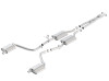 Borla  S-Type Cat Back Exhaust (Uses Factory Valence) for 15-16 Charger 3.6L V6