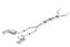 Borla ATAK Catback w/ Dual Tips (NPP) Dual Split Rear Exit for 16-17 Camaro 6.2L