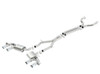 Borla S-Type Catback Exhaust w/ Dual Split Rear Exit for 2017+ Camaro ZL1 6.2L
