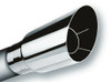 Borla Universal Polished Tip Single Round Angle-Cut (inlet 2 1/2in. Outlet 3 1/2in) *NO Returns*