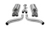 Corsa 2.5" Dual Rear Exit Sport Exhaust for 86-91 Corvette C4 5.7L