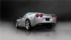 Corsa 2.5" Dual Rear Exit Black Tip Axleback Exhaust for 05-08 C6 Covette