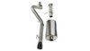 Corsa 3" Single Rear Exit Sport Black Tip Exhaust for 06-08 Trailblazer SS