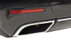 Corsa 2.5" Dual Rear Exit Sport Axleback Exhaust for 14-16 Cadillac CTS-V