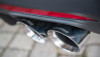 Corsa 3" Dual Rear Exit Sport Axleback Exhaust for 15-17 Mustang GT