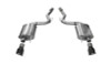 Corsa 3" Touring Black Tip Axleback Exhaust for 15-17 Mustang GT