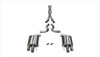 Corsa 3" Dual Rear Exit Xtreme Exhaust for 16-19 Mustang GT350 5.2L