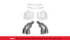 Corsa Two Twin 4" Pro Series Tips for 16-19 Cadillac CTS-V 6.2L