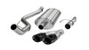 Corsa 3" Single Side Exit Sport Black Tip Exhaust for 11-14 F150 5.0L