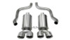 Corsa 2.5" Dual Rear Xtreme Axleback Exhaust for 05-08 C6 Corvette