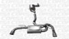 Corsa 3" Dual Rear Exit Touring Exhaust for 10-14 Volkswagen Golf GTI MK6 2.0T