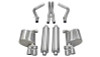 Corsa 2.5" Dual Rear Exit Xtreme Exhaust for 11-14 Charger R/T