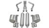 Corsa 2.5" Dual Rear Exit Sport Exhaust for 11-14 Charger R/T