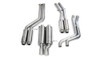 Corsa 2.25" Single Rear Exit Sport Exhaust for 99-06 BMW 325i / 330i E46