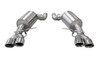 Corsa 3" Dual Rear Exit Sport Axleback Exhaust for 05-10 BMW M5 E60