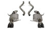 Corsa 2.5" Dual Rear Exit Sport Axleback Exhaust for 08-12 BMW M3 Coupe / Convt