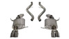 Corsa 2.5" Dual Rear Exit Sport Axleback Exhaust for 08-12 BMW M3 E90