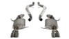 Corsa 2.5" Dual Rear Exit Sport Axleback Exhaust for 08-12 BMW M3 E90