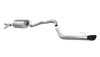 Corsa 3" Single Rear Exit Touring Black Tip Exhaust for 08-17 Sequoia 5.7L
