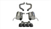 Corsa 2.75" Dual Rear Exit Xtreme Black Tip Axleback Exhaust for 15+ Corvette