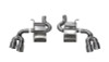 Corsa 2.75" Dual Rear Exit Xtreme Axleback Exhaust for 16-19 Camaro SS / ZL1