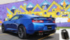 Corsa 2.75" Dual Rear Exit Sport Black Tip Axleback Exhaust for 16+ Camaro SS