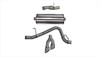 Corsa 3" Single Side Exit Sport Exhaust for 15+ Yukon Denali / Escalade 6.2L