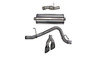 Corsa 3" Single Side Exhaust w/ Black Tips for 15+ Yukon Denali / Escalade 6.2L