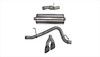 Corsa 3" Single Side Exhaust w/ Black Tips for 15+ Yukon Denali / Escalade 6.2L