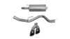Corsa 3" Single Side Exit Sport Black Tip Exhaust for 15-19 F150 5.0L