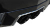 Corsa 2.5" Dual Center Rear Black Tip Axleback Exhaust for 11-15 CTS-V Coupe