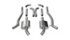 Corsa 3" Dual Rear Exit Xtreme Exhaust for 10-13 Camaro SS 6.2L