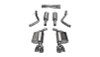 Corsa 2.5" Dual Rear Exit Xtreme Exhaust for 15-16 Challenger 5.7L