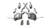 Corsa 2.5" Dual Exit Exhaust w/ Sport Sound Level for 11+ Grand Cherokee 5.7L