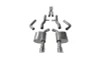 Corsa 2.75" Dual Rear Exit Xtreme Exhaust for 15-19 Charger SRT