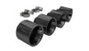 Corsa 5" Dual Wall Bronze Titanium Exhaust Tips for 09+ GT-R