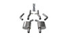 Corsa 2.75" Dual Rear Exit No Tip Xtreme Exhaust for 17-19 Charger / 300 5.7L