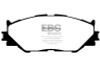 EBC Greenstuff Front Brake Pads for 06-08 Lexus IS250 2.5