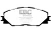 EBC 09-10 Pontiac Vibe 2.4 2WD Greenstuff Front Brake Pads