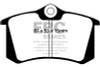 EBC Green Stuff Rear Brake Pads for 10-13 Audi A3 2.0L TDI - DP2680