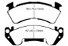 EBC Red Stuff Front Brake Pads for 92-96 Chevy Caprice 4.3L Police - DP31147C